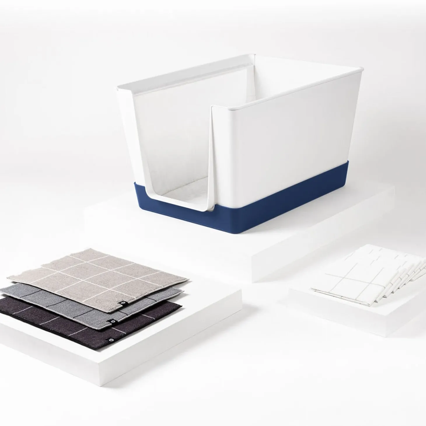 Doggy Bathroom Starter Kit, Navy Blue