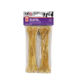 Dogit 100% Rawhide Pressed Bones, 8.5"