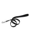 Double ply black nylon leash