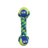 Double Tennis Ball Rope Dumbbell  with Tennis Ball Dog Toy