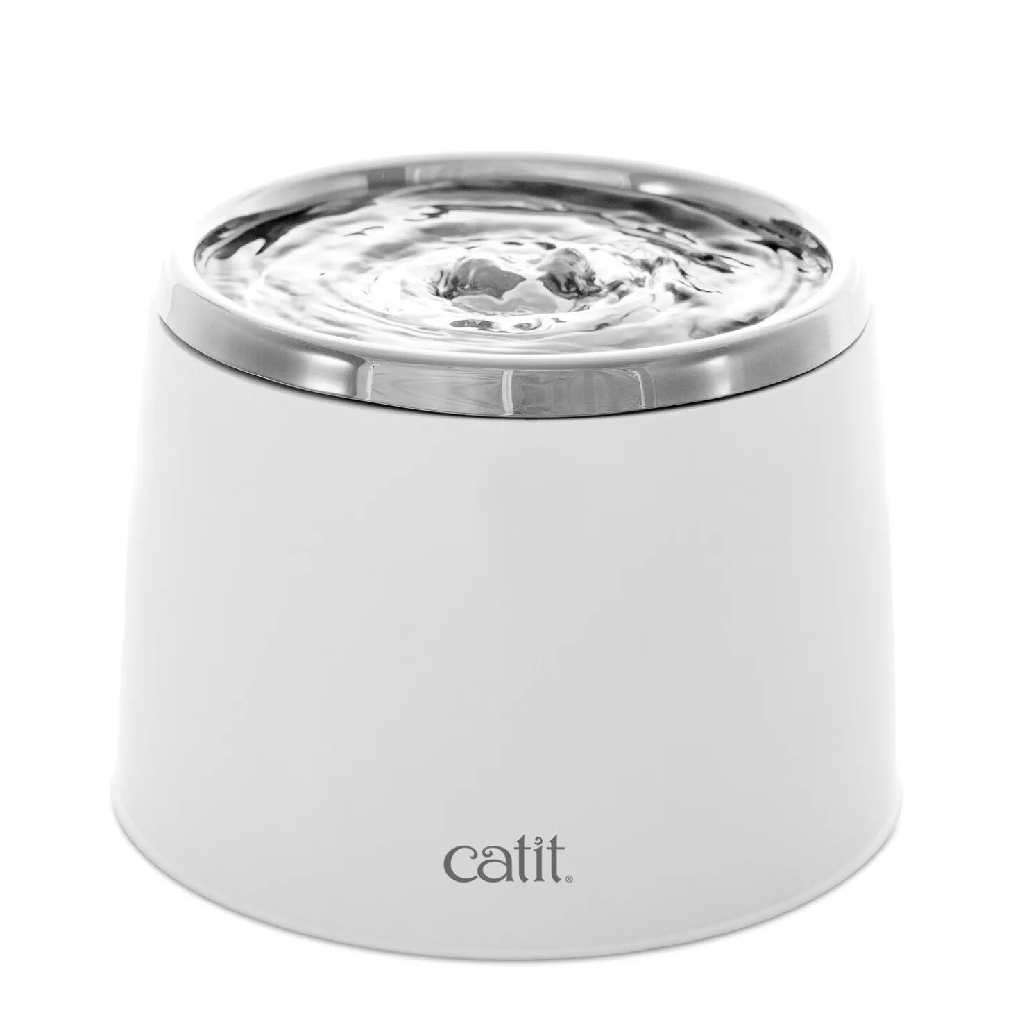 Drinking fountain with filter and stainless steel top, 2L