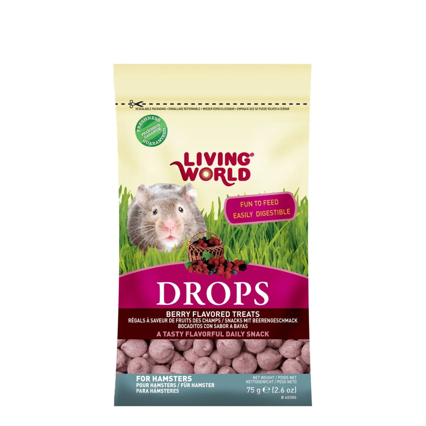 Drops Hamster Treats, field berry
