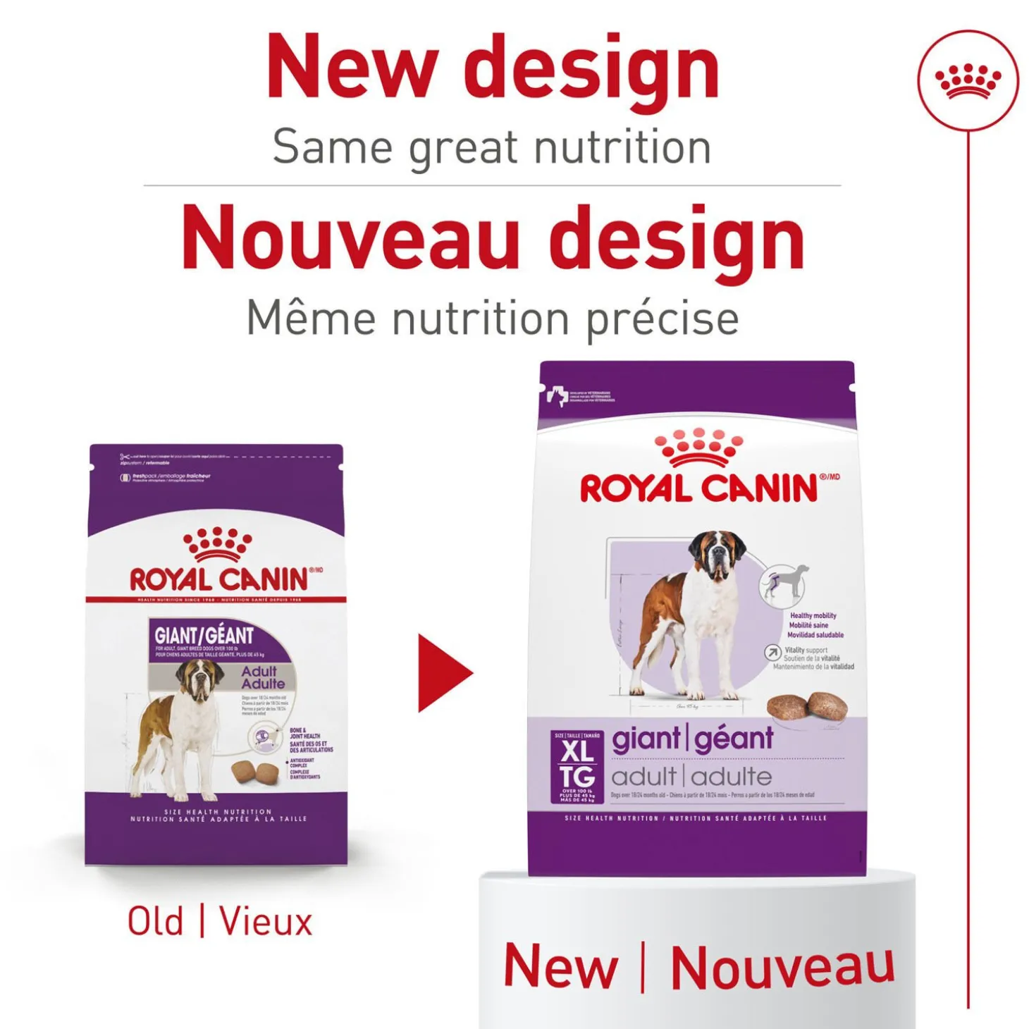 Dry Food for Giant Breed Adult Dogs