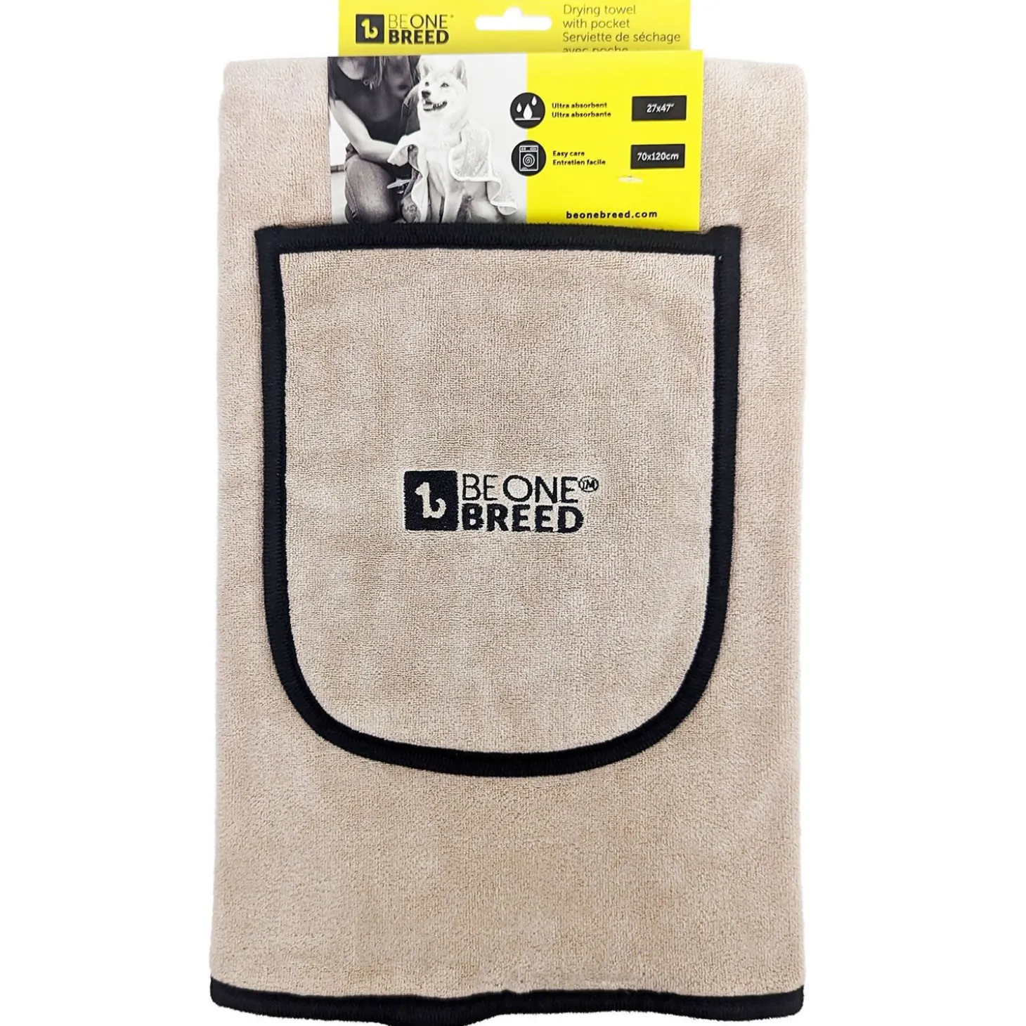 Drying Towel with Pocket