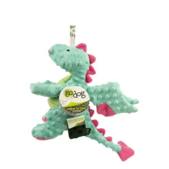 Durable Plush Squeaker Toy, Seafoam, Large