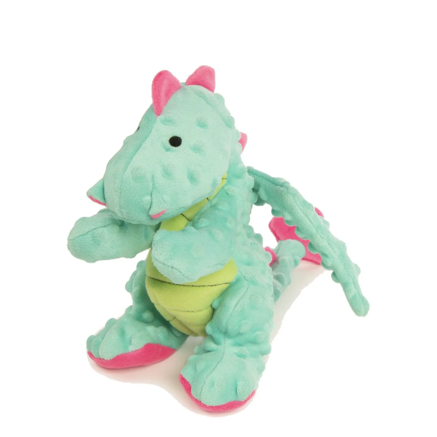 Durable Plush Squeaker Toy, Seafoam, Large