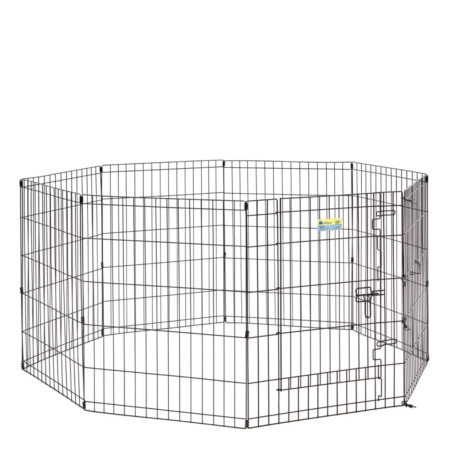 Exercise pen with door for dogs