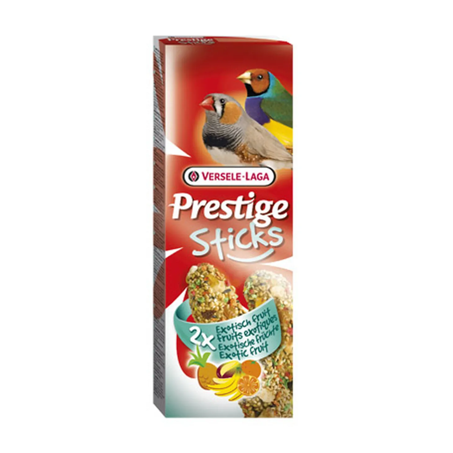 Exotic fruits treats for finches