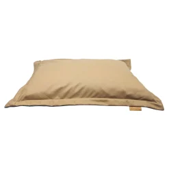 Faux Leather Cloud Pillow Cover, Navy