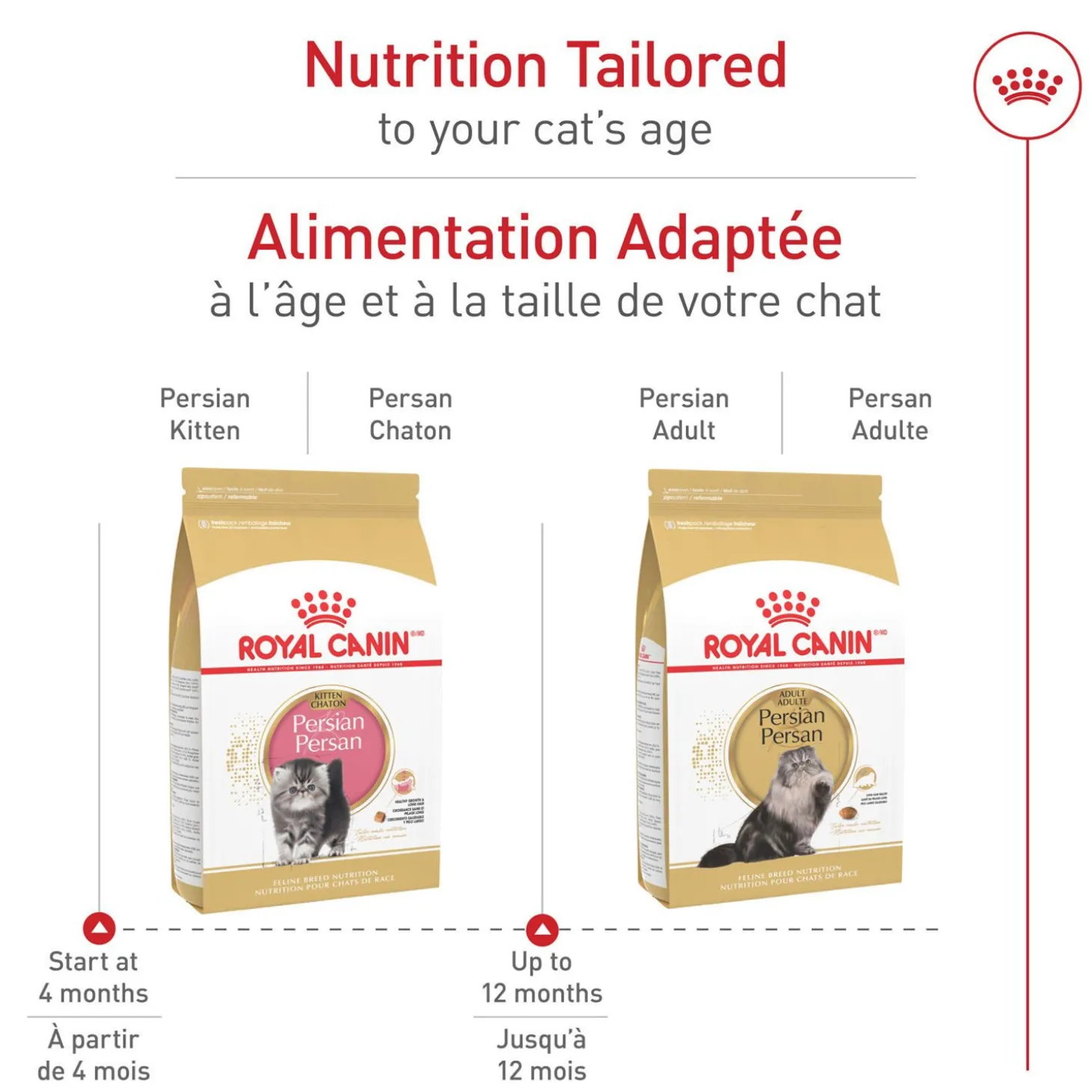 Feline Breed Nutrition™ Dry Food Formula for Persian Kittens