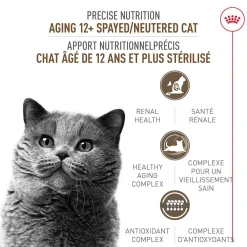 Feline Health Nutrition™ Aging Spayed or Neutered 12+ Dry Food Formula for Adult Cats