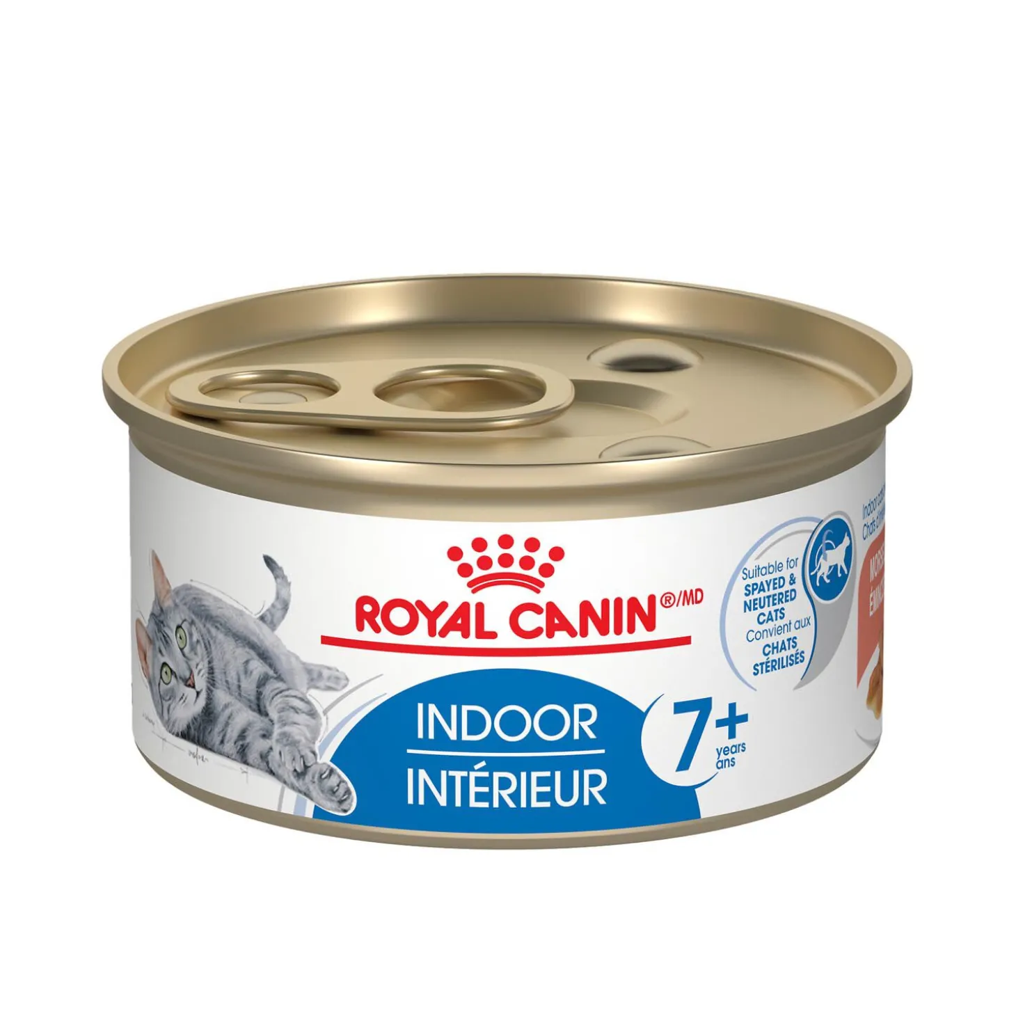 Feline Health Nutrition™ Indoor 7+ Morsels in Gravy Canned Cat Food