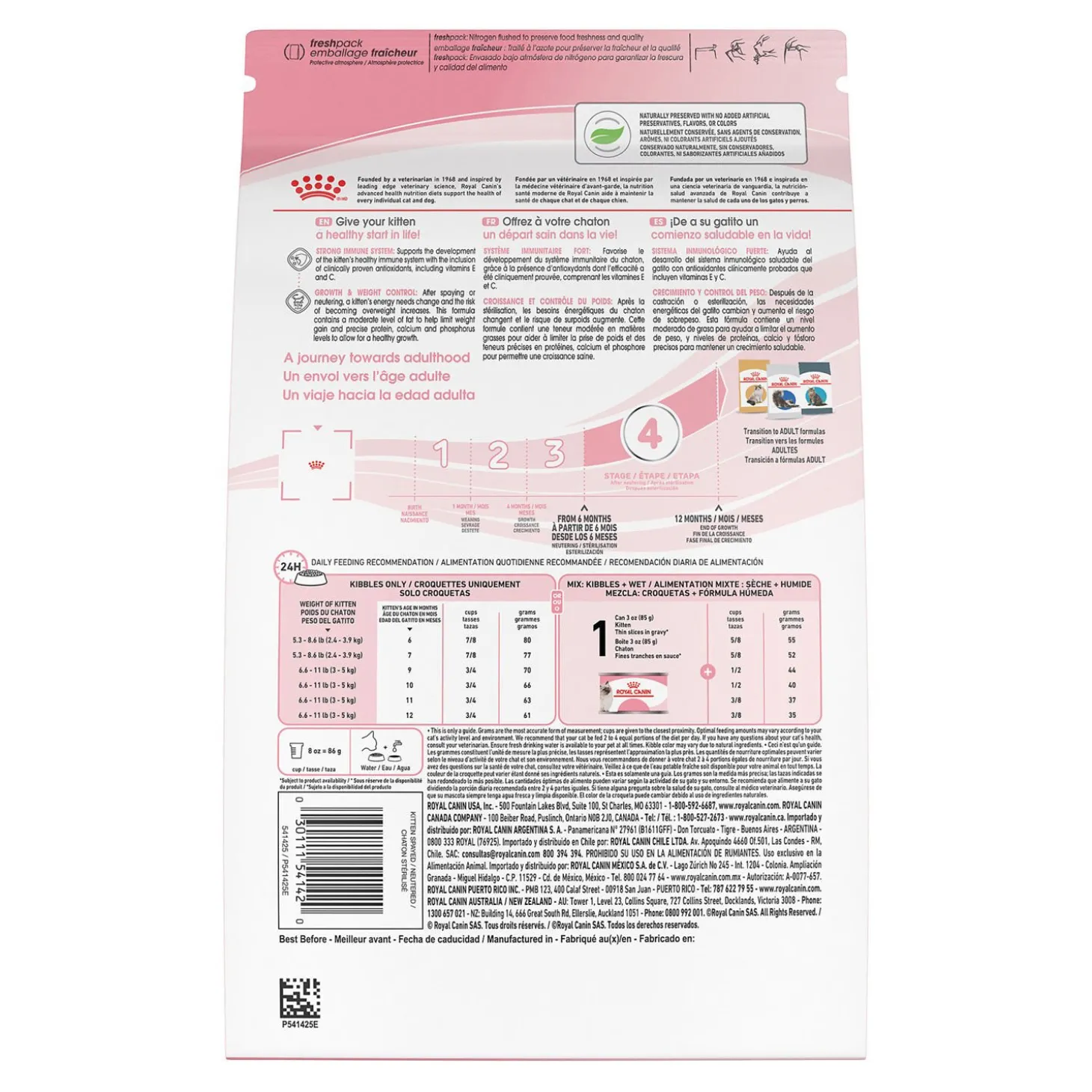 Feline Health Nutrition™ Kitten Spayed / Neutered Dry Cat Food