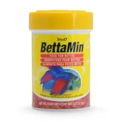 Food in flakes for betta fish