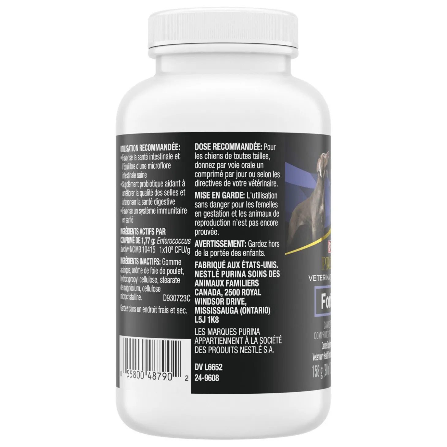 FortiFlora Canine Probiotic Tablets, 158 g