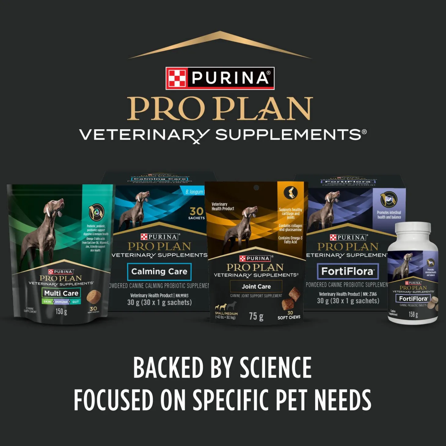 FortiFlora Canine Probiotic Tablets, 158 g