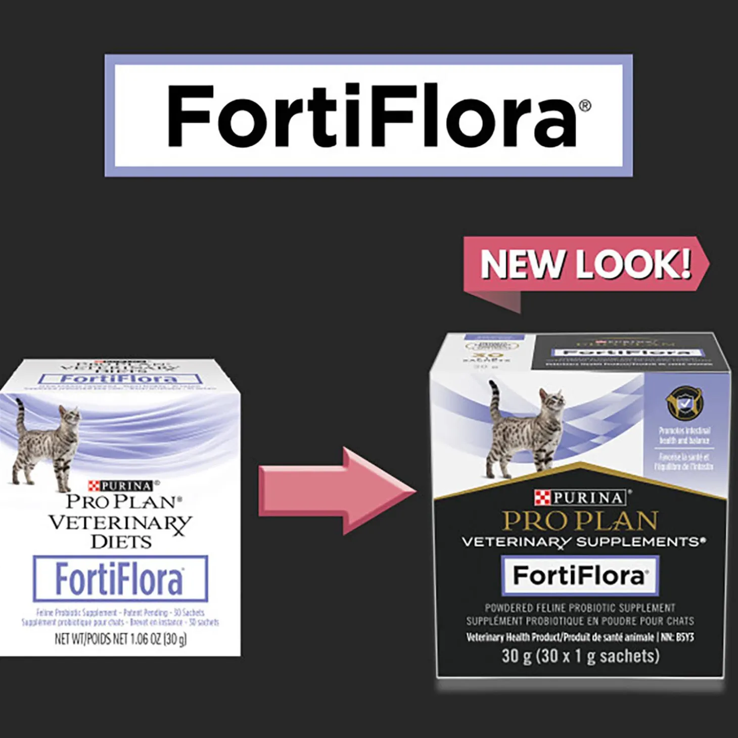 FortiFlora Powdered Probiotic Supplement for Cats, 30 g