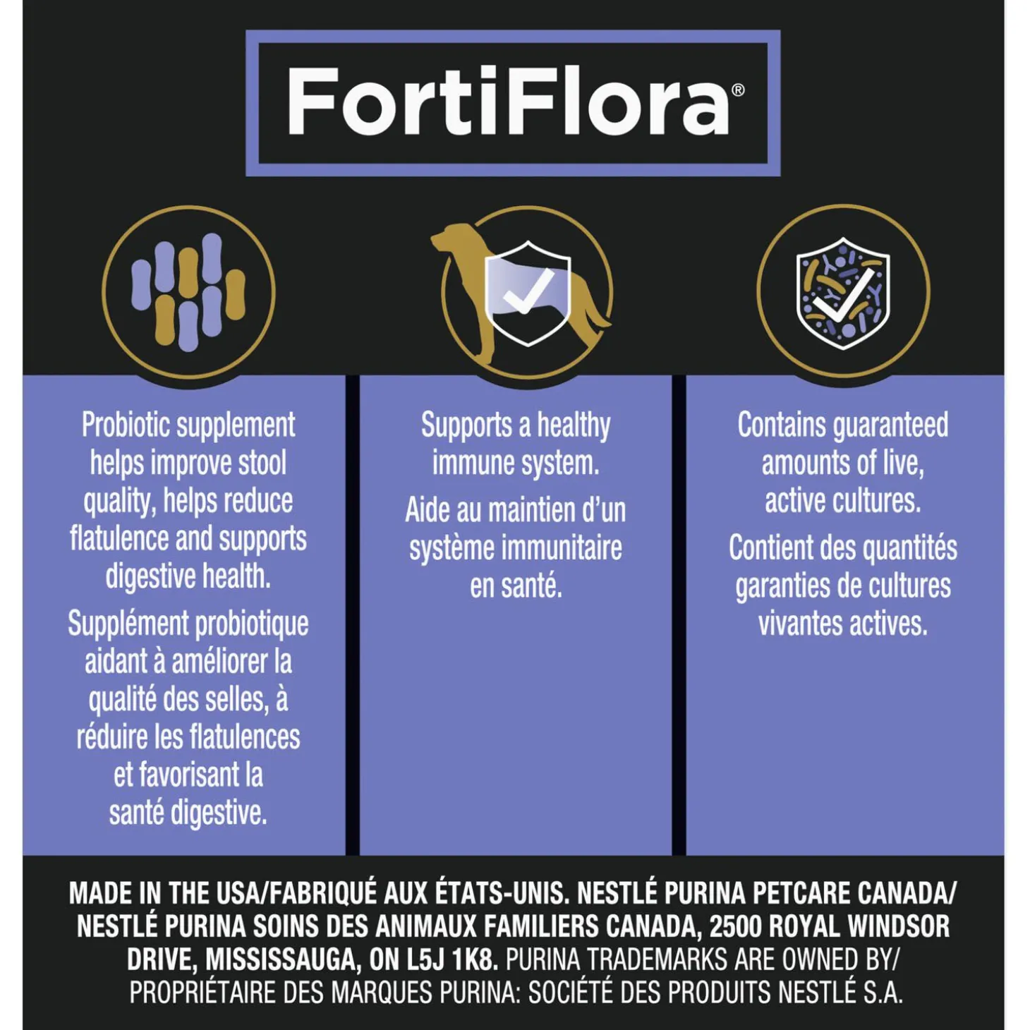 FortiFlora Powdered Probiotic Supplement for Dogs, 30 g