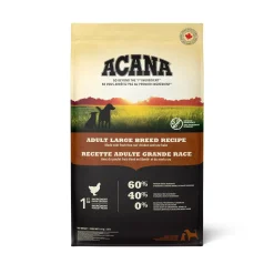 Free-Run Chicken and Raw Hake Adult Large Breed Dry Food for Dogs, 11.4 kg