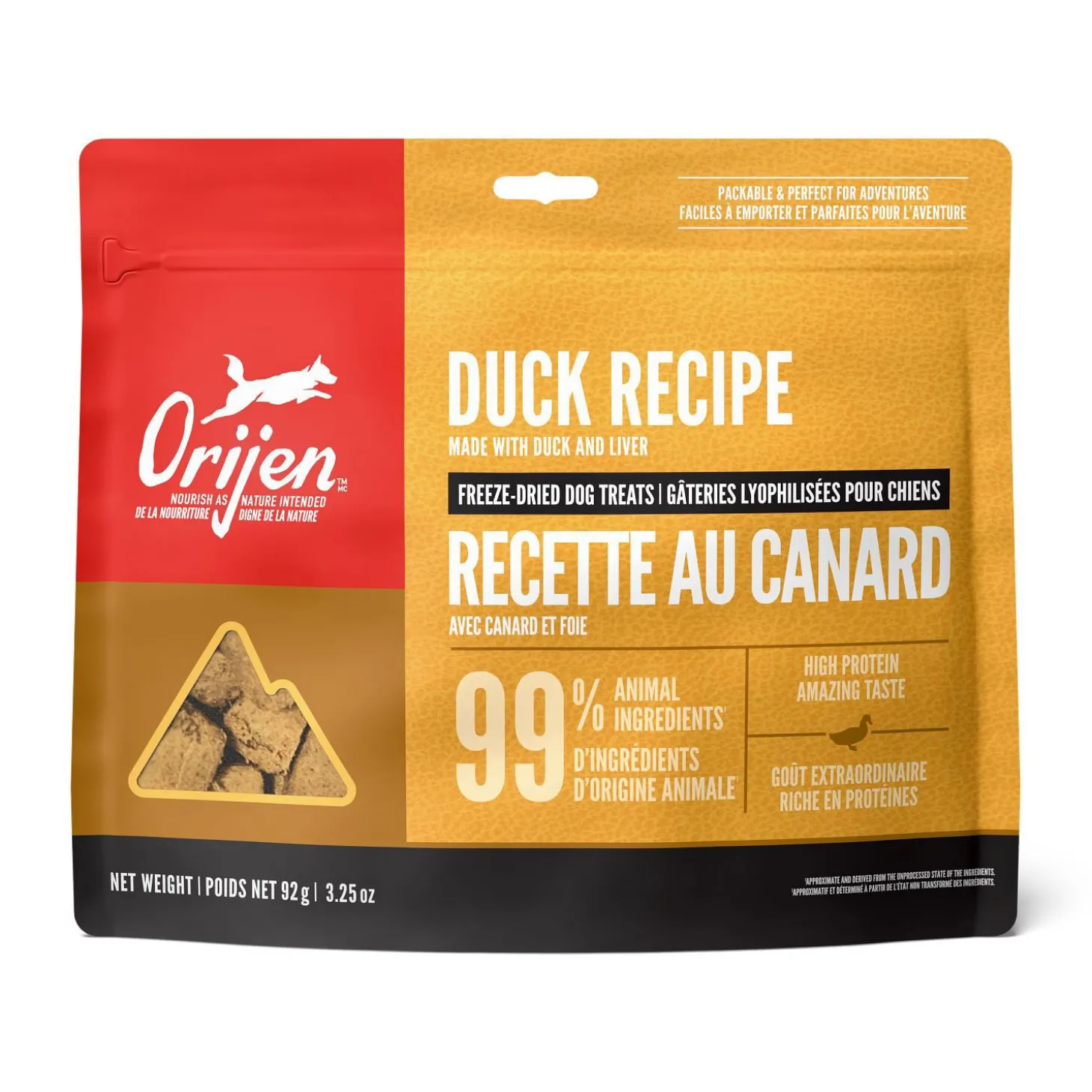 Free-Run Duck Freeze-Dried Dog Treats, 92 g