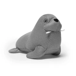 Freeze and Chill Cooling Pal Toy, Grey Walrus