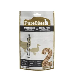 Freeze Dried Chicken and Duck Liver Cat Treats, 32 g