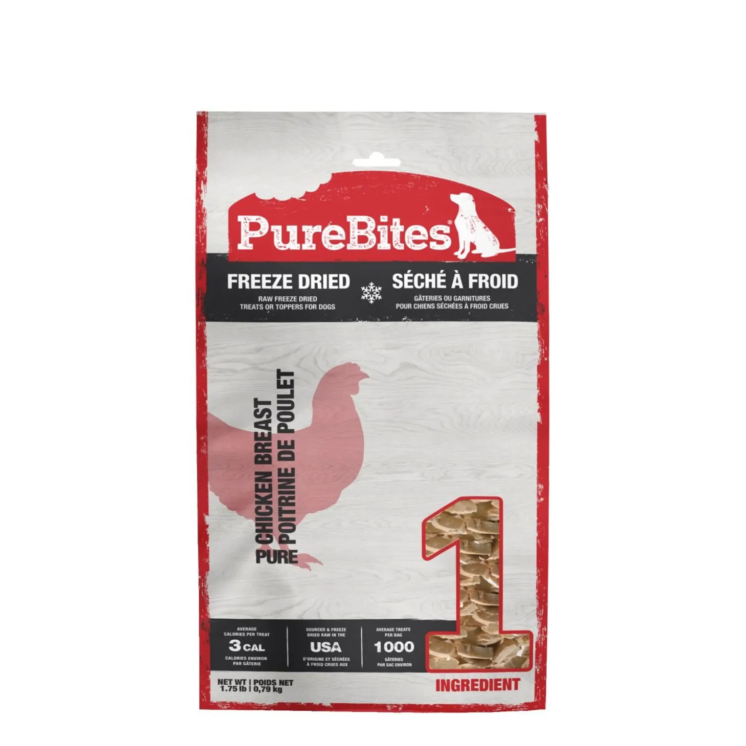 Freeze Dried Chicken Dog Treats, 794 g