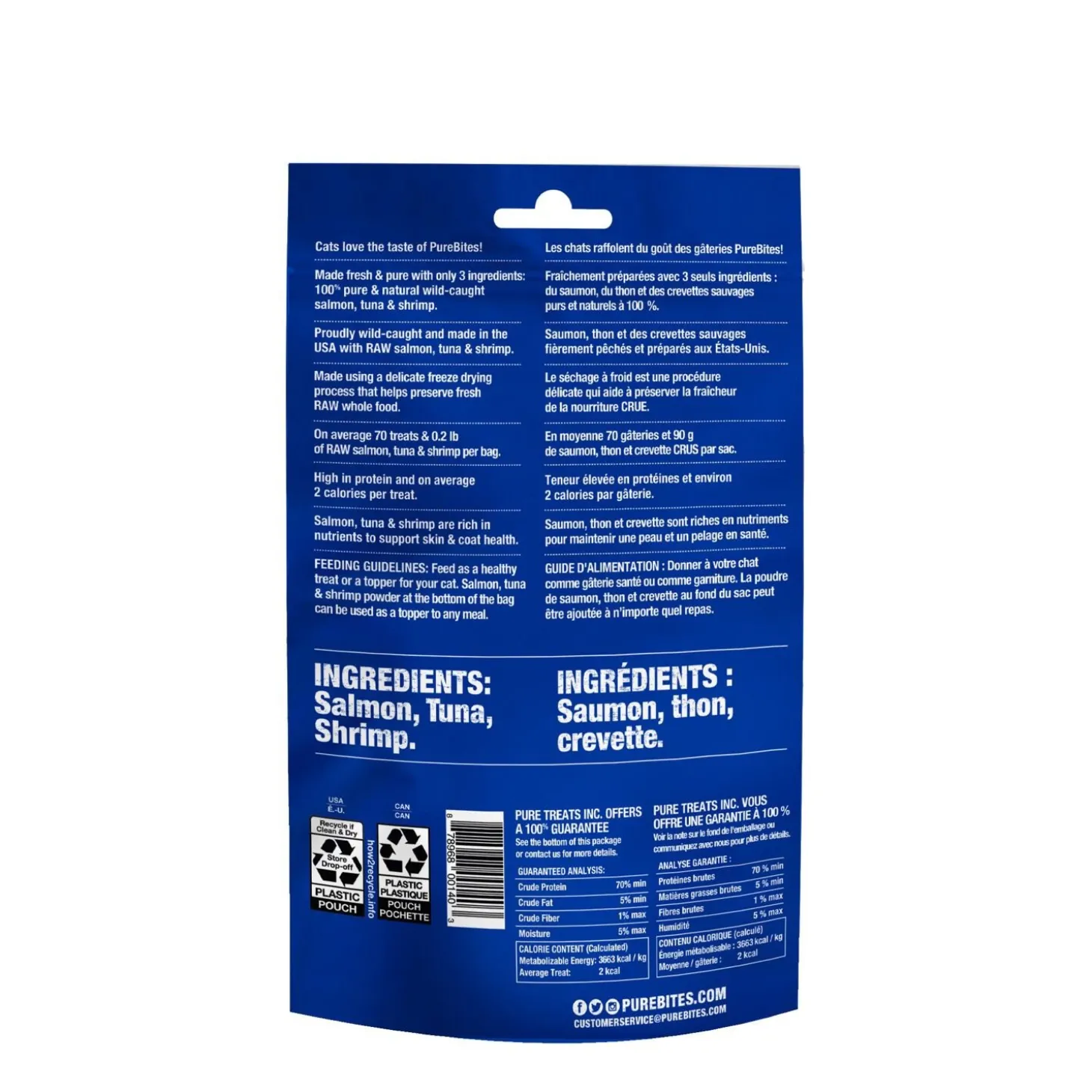 Freeze Dried Ocean Medley Cat Treats, 0.77oz