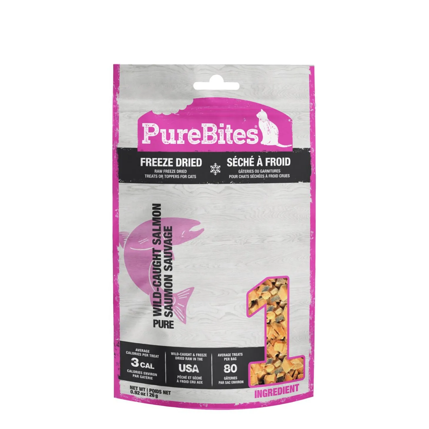 Freeze Dried Salmon Cat Treats, 0.91oz