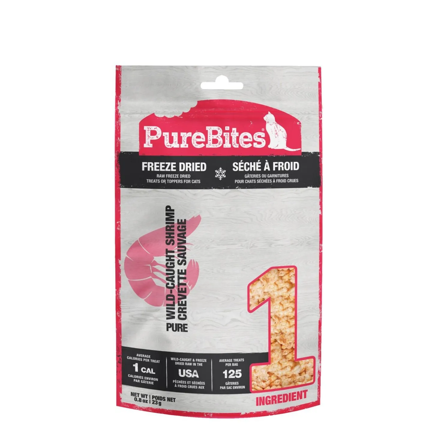 Freeze Dried Shrimp Cat Treats, 23 g