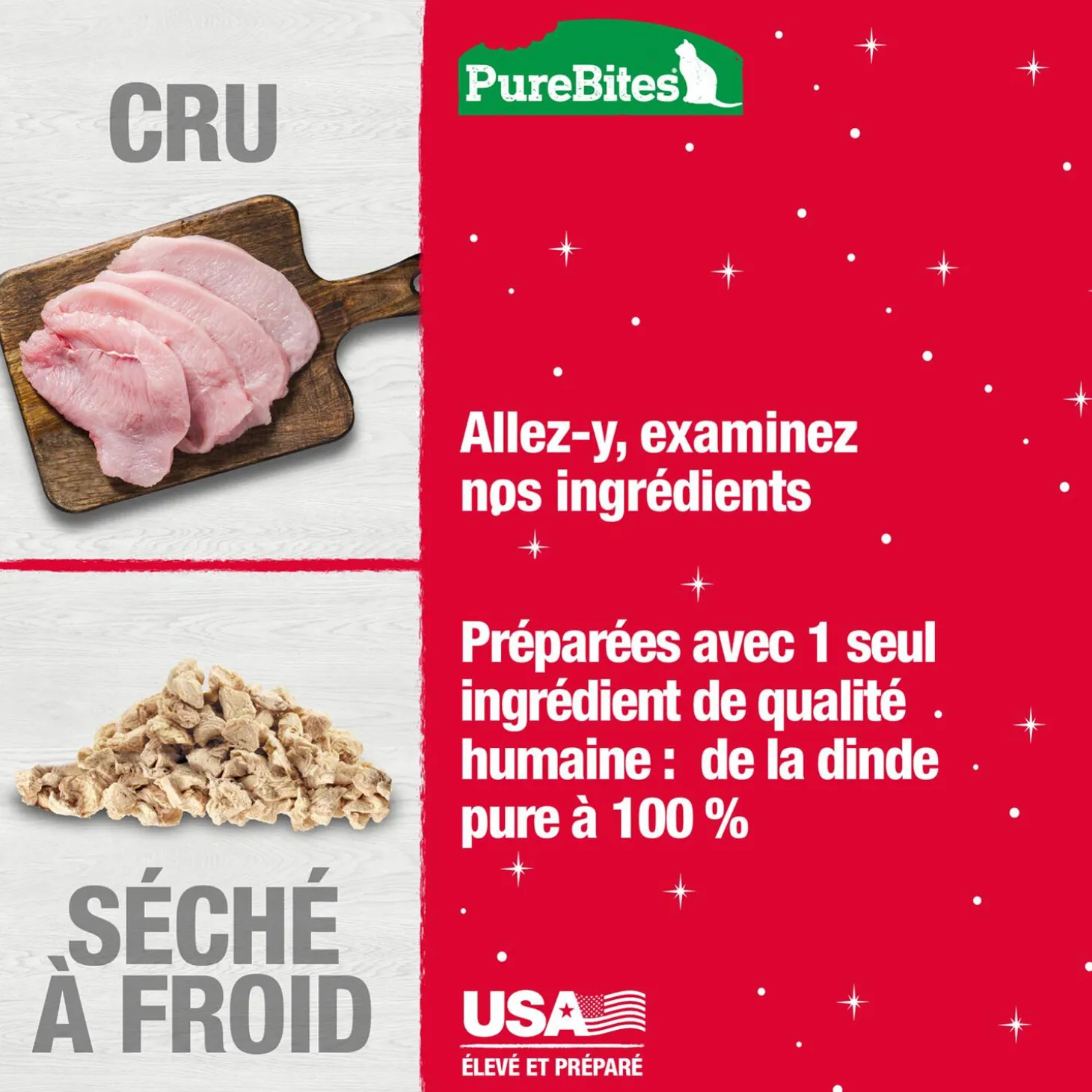 Freeze Dried Turkey Cat Treats, 23 g
