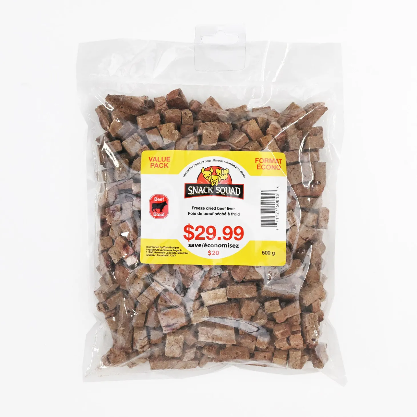 Freeze-Dried Beef Liver, 500 g