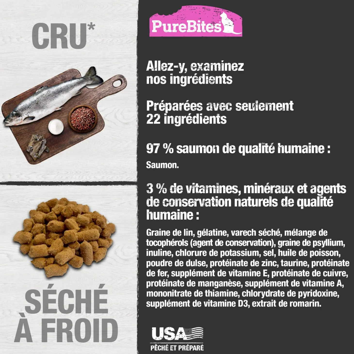 Freeze-dried Cat Recipe, salmon