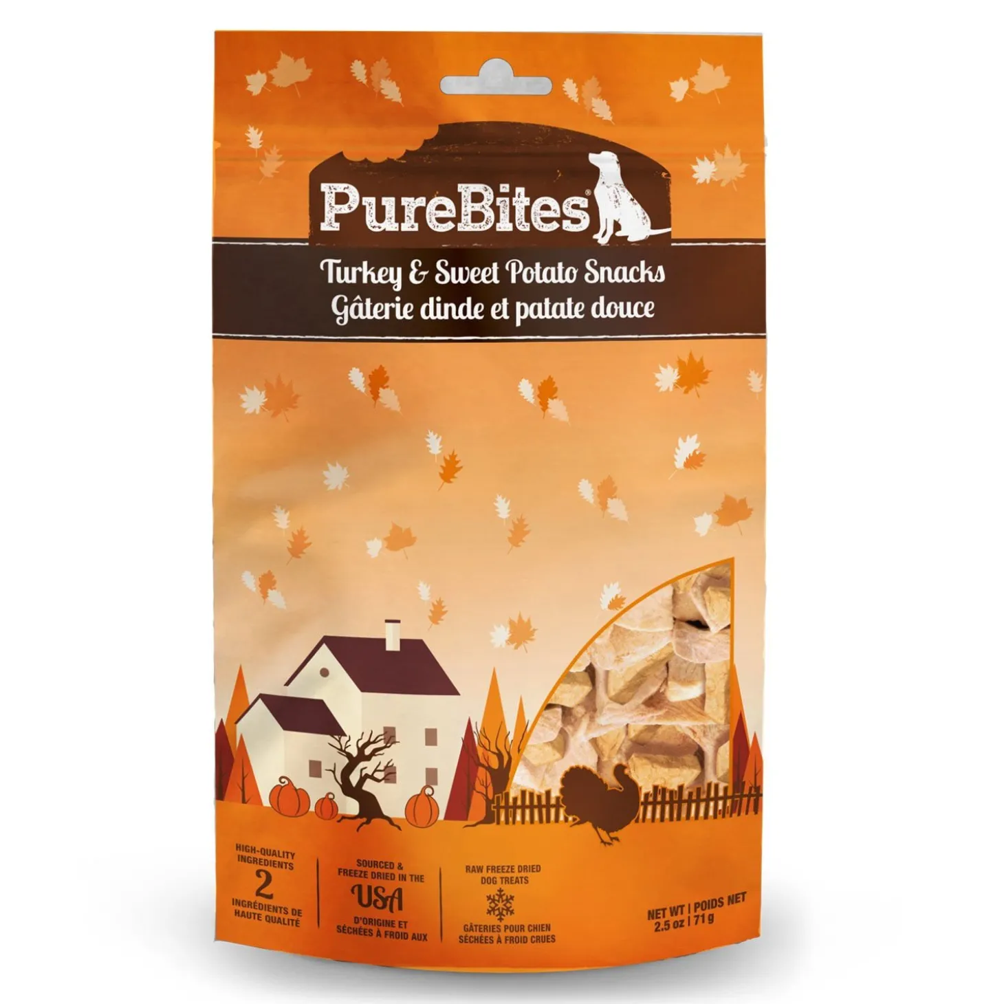 Freeze-Dried Fall Treats for Dogs, 71 g