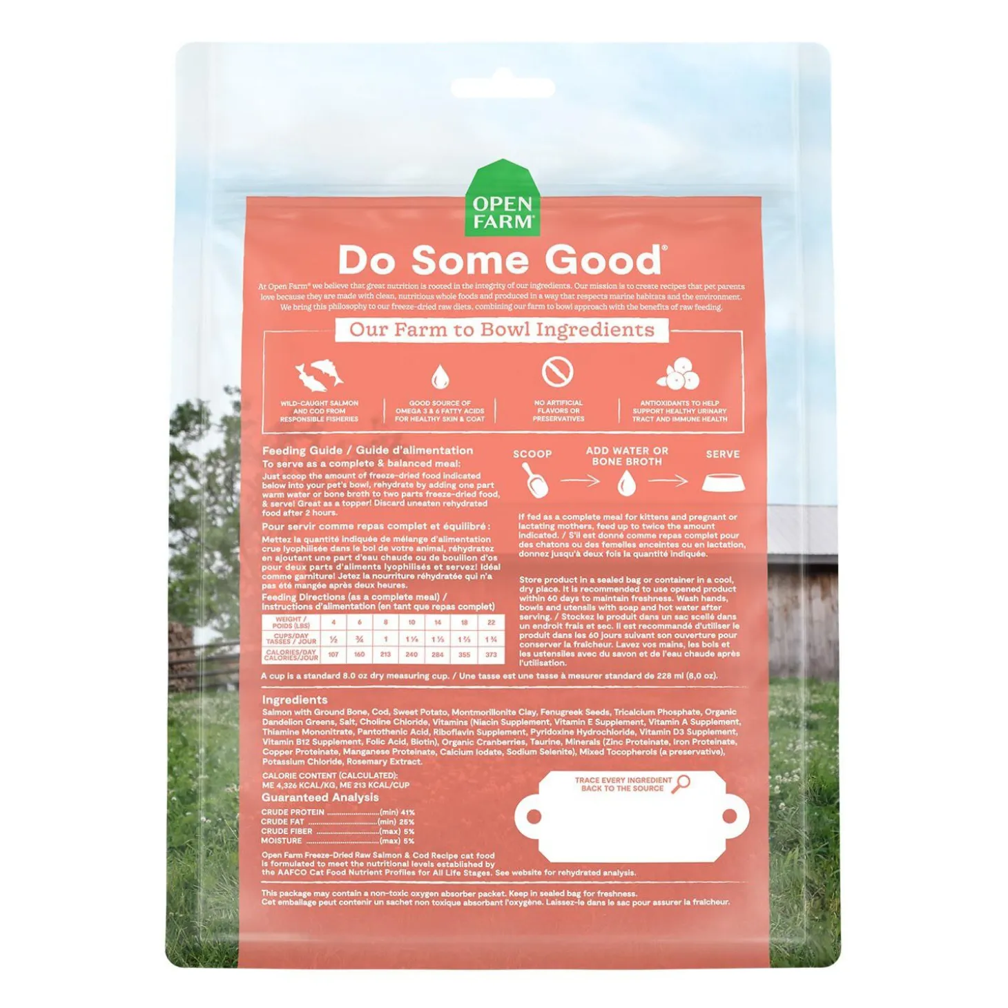 Freeze-Dried Raw Salmon & Cod Recipe Morsels for Cats