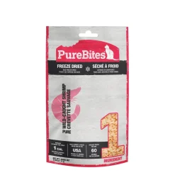Freeze-dried shrimp treats