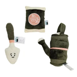 Garden Trio Plush Toys for Cats
