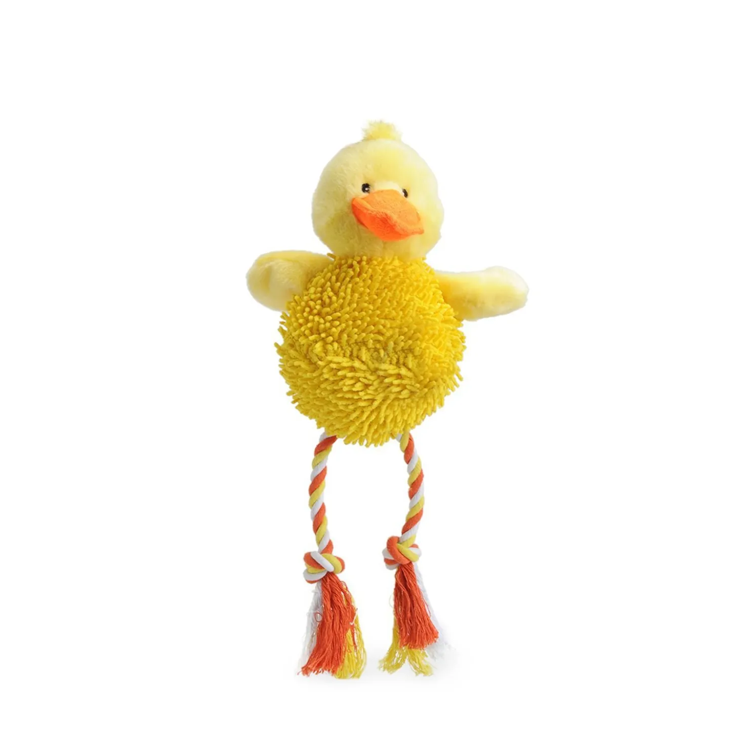 Giggling plush with rope