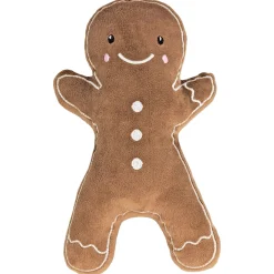 Gingerbread Plush Toy for Dogs