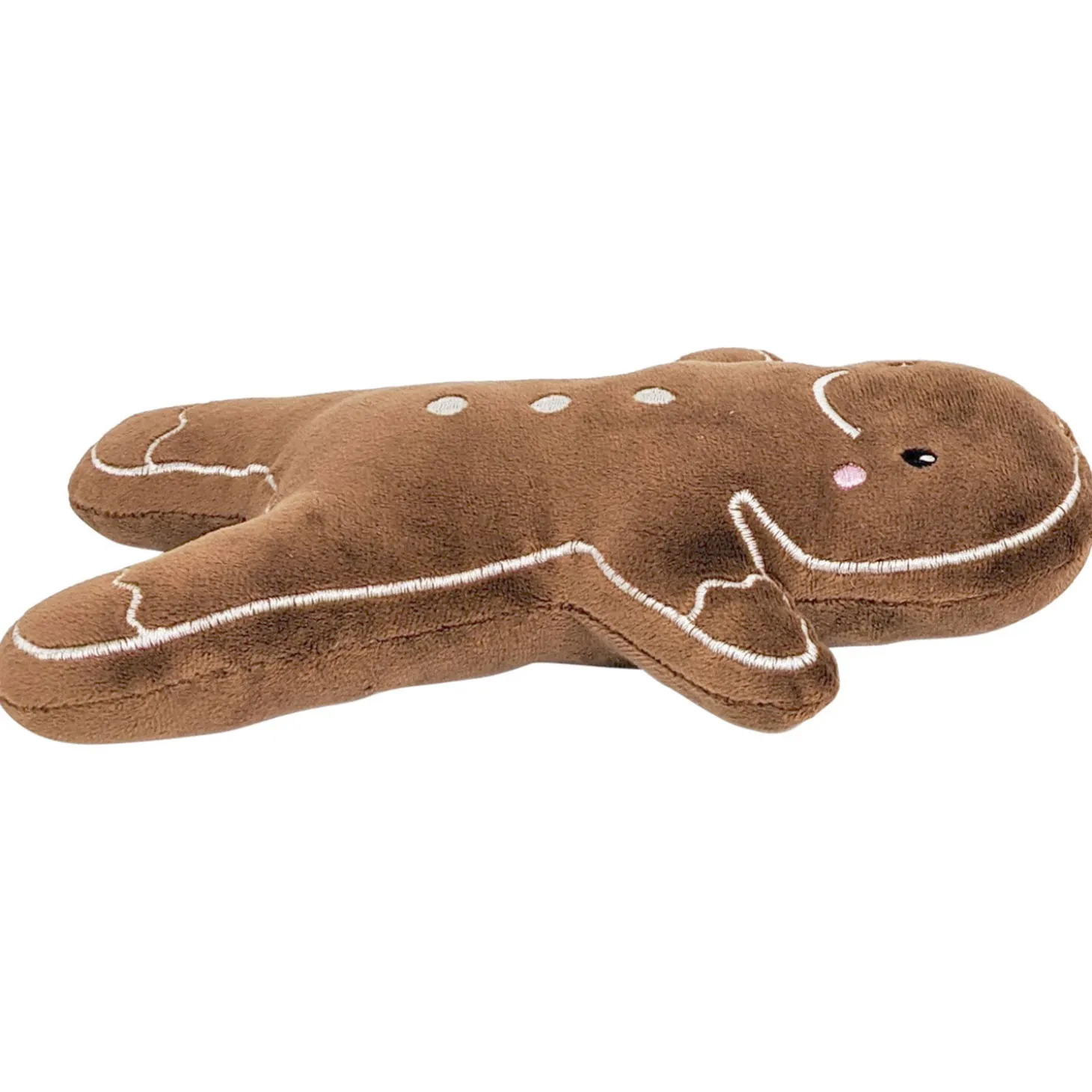 Gingerbread Plush Toy for Dogs