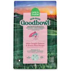 GoodBowl Wild-Caught Salmon & Brown Rice Recipe Dry Dog Food