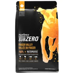 Grain free chicken, turkey and wild-caught fish food for adult dogs, Fraser valley formula