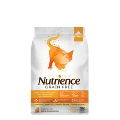 Grain free dry food for cats, Turkey, chicken & herring