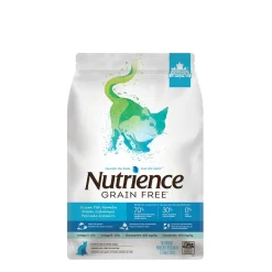Grain free dry food for cats, ocean fish formula