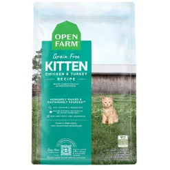 Grain Free Kitten Recipe Dry Food for Kittens