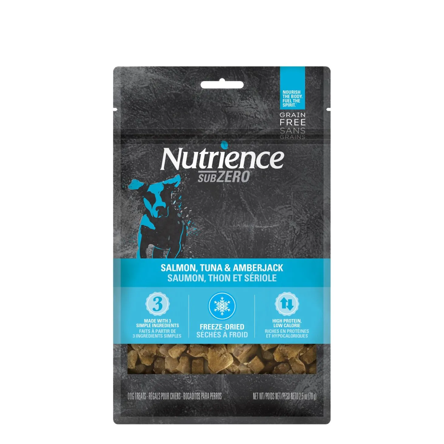 Grain Free Salmon, Tuna & Amberjack Treats, 70 g (2.5 oz)