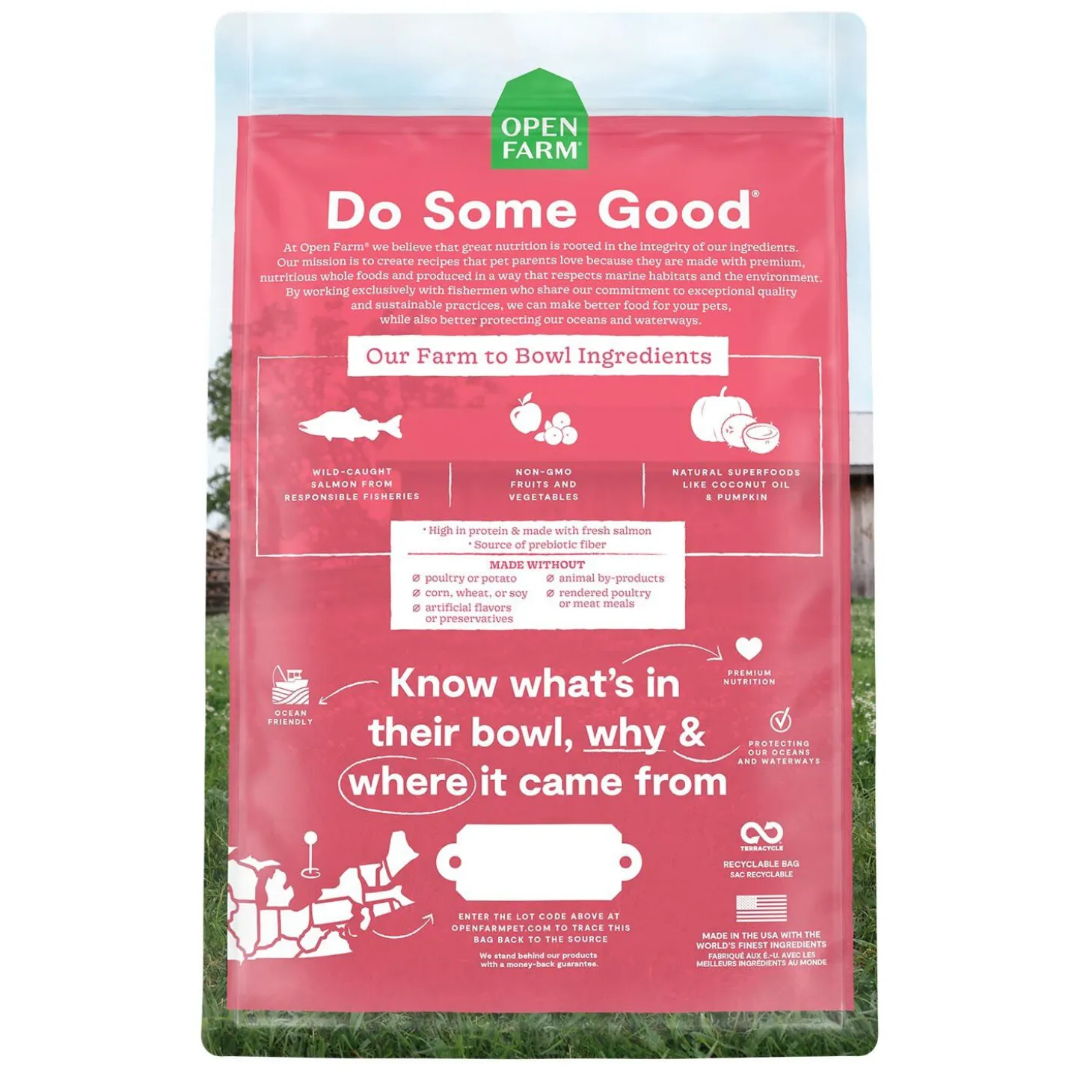 Grain Free Wild-Caught Salmon Recipe Dry Food for Cats