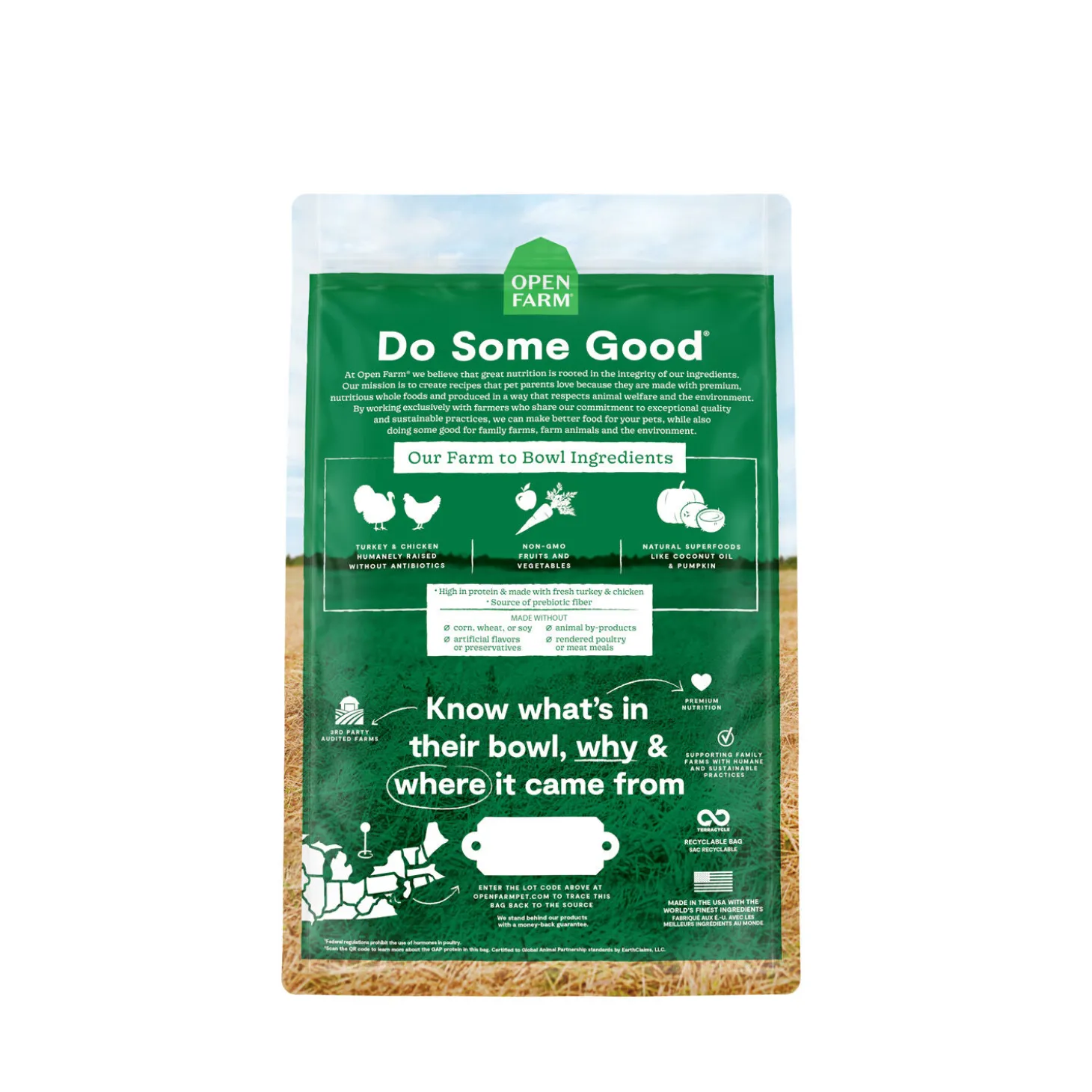 Grain-Free Homestead Turkey and Chicken Recipe, 1.81 kg