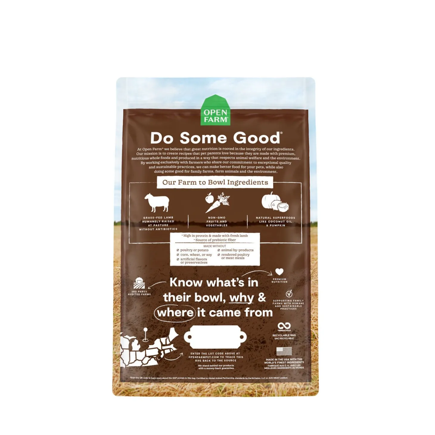 Grain-Free Pasture-Raised Lamb Recipe, 9,97 lb