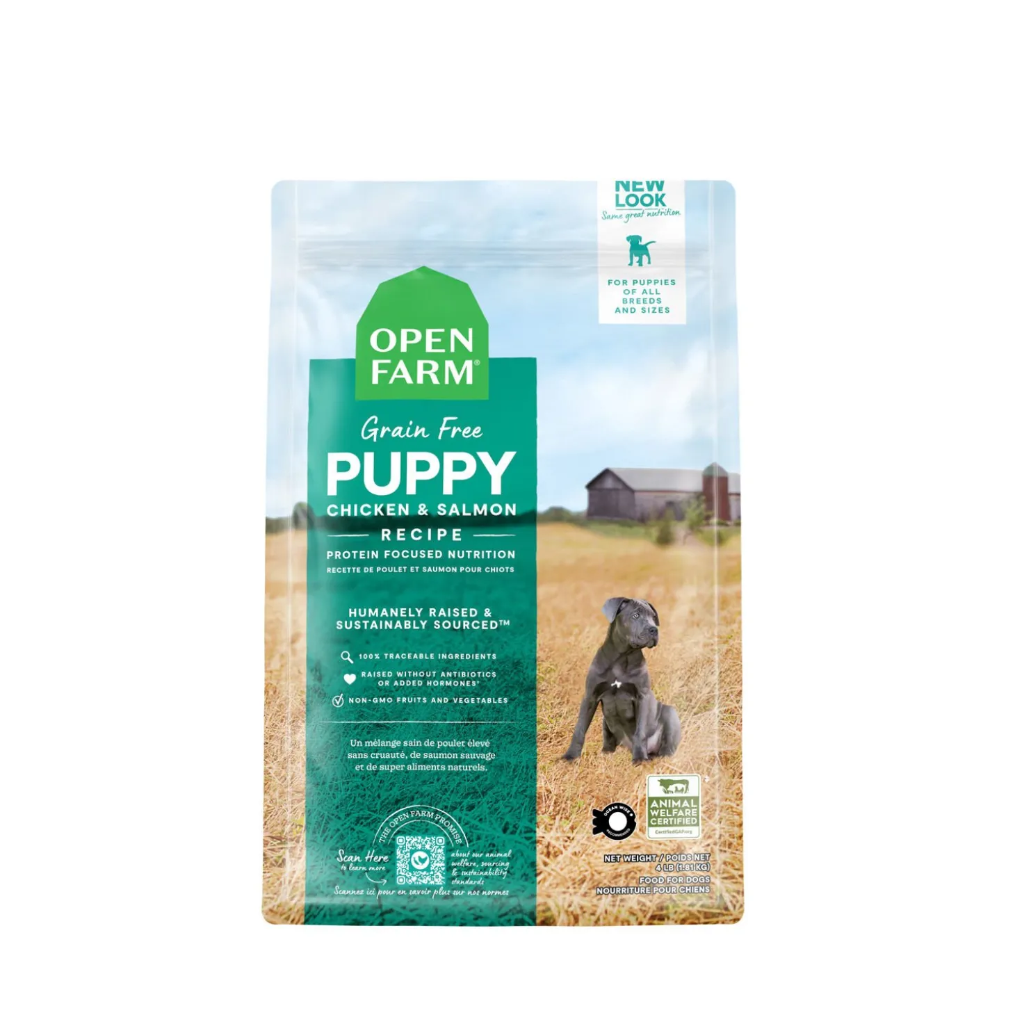 Grain-Free Puppy Chicken and Salmon Recipe, 9.97 kg